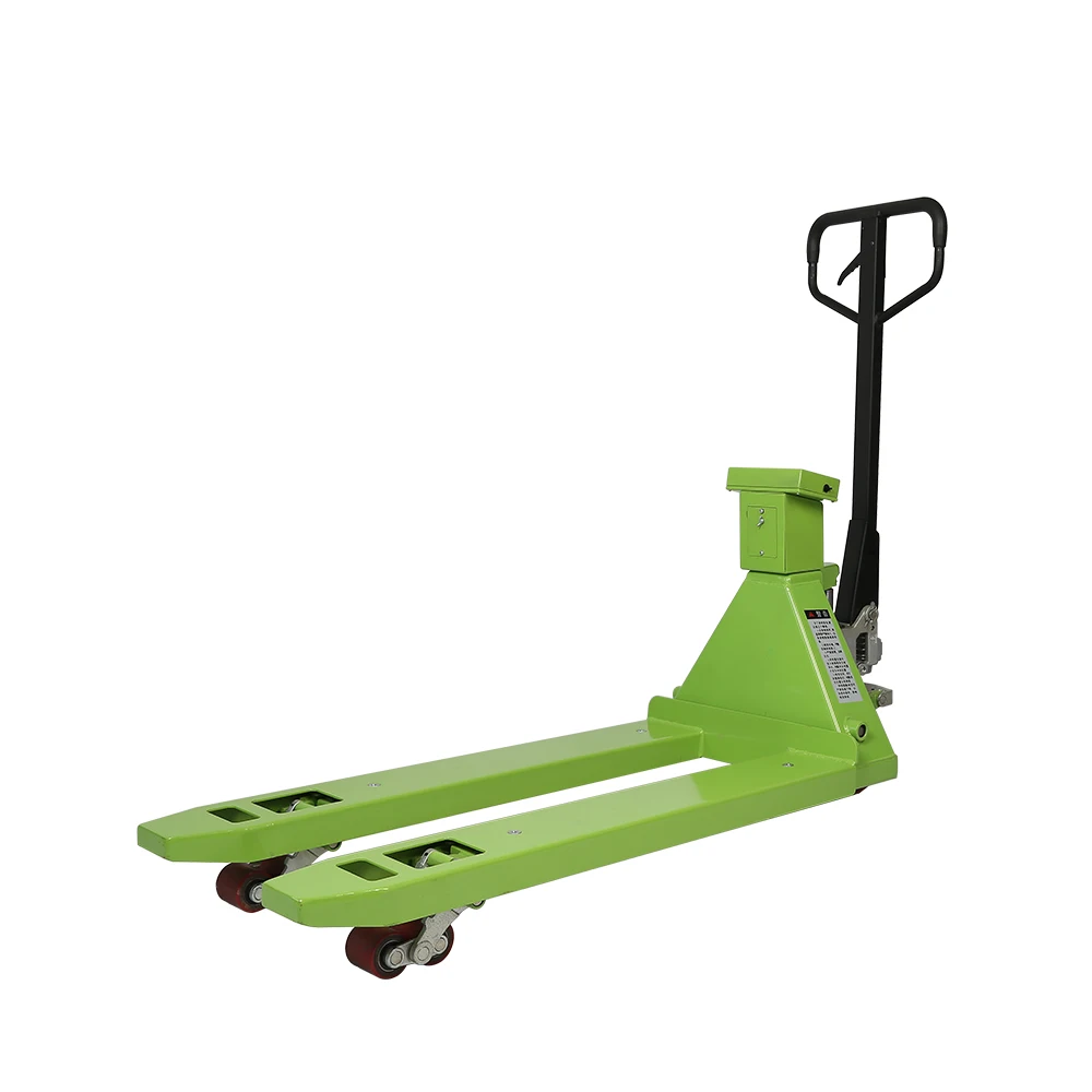 Electronic Factory Manufacturer 2 ton CE Certificated Hand Manual Hydraulic Pallet Truck Scale