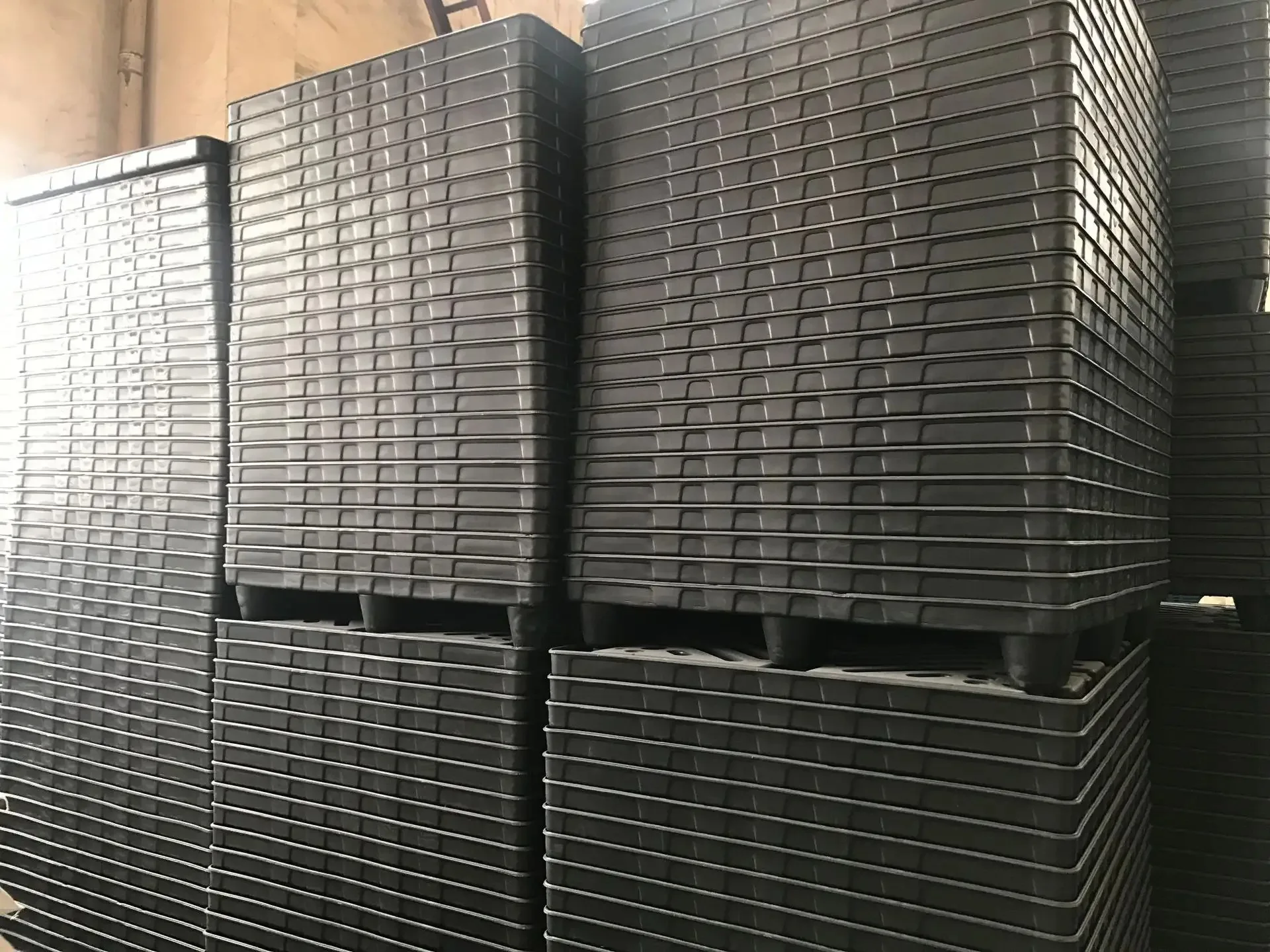 New Recyclable Collapsible Storage Foldable Plastic Palletheavy Duty Pallet Box For Warehouse