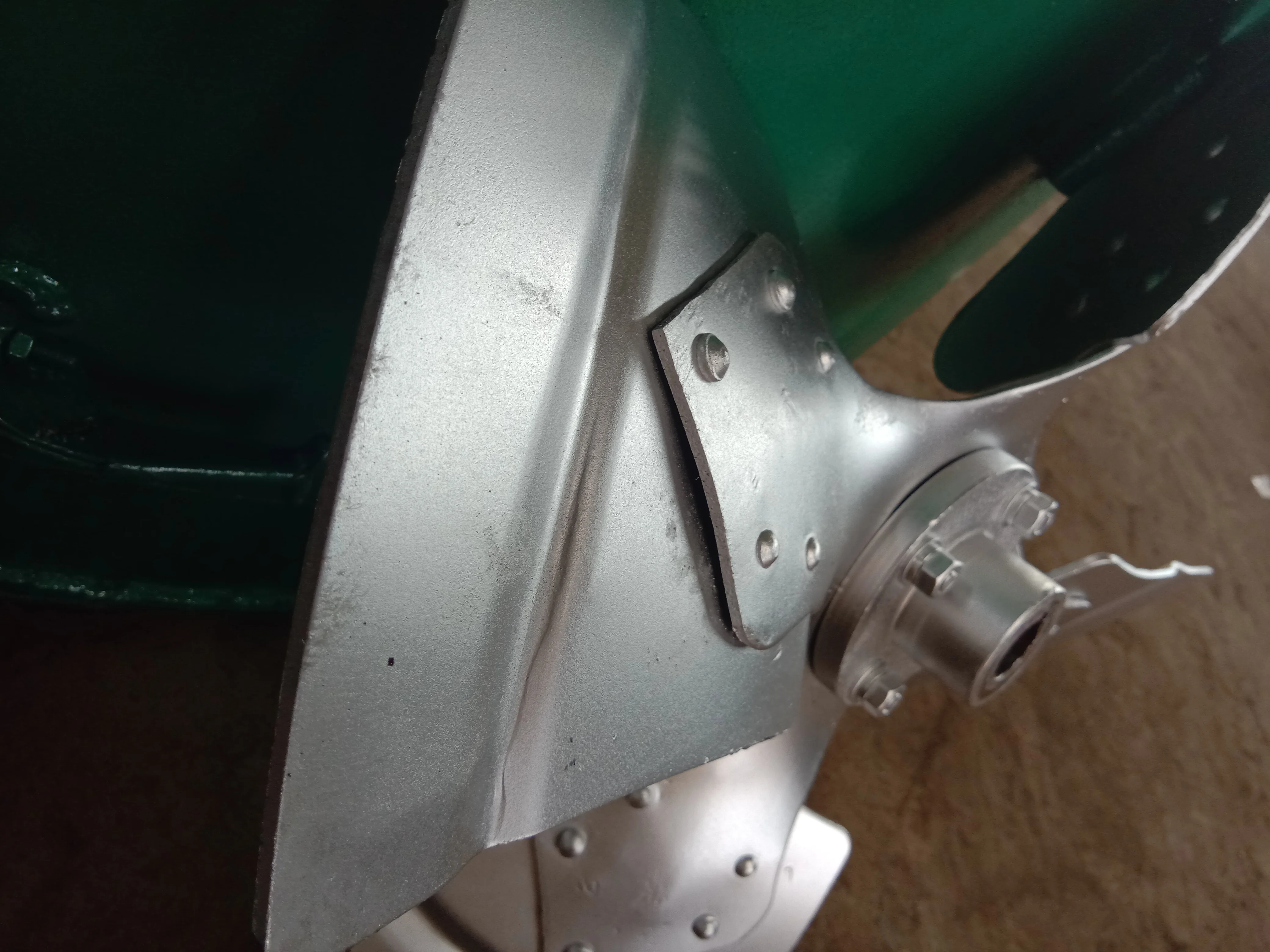 Детали вентилятора осевого лопастного