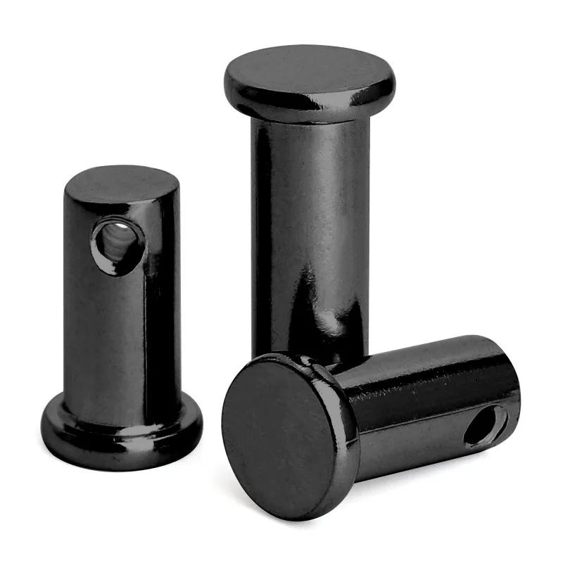 DIN1434 DIN1444 Steel Black Oxide Universal Clevis Pin with Hole Perforated Pin Shaft ISO2341