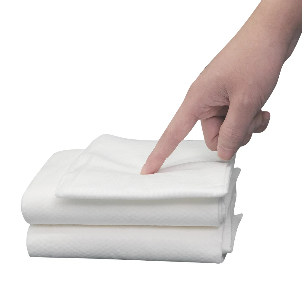 Manufacturer disposable hair towel hot sale one use beauty salon hotel SPA bathroom towels