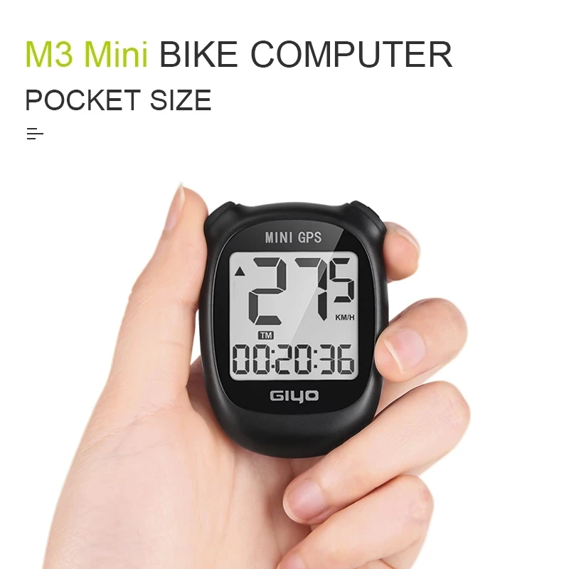 GIYO GPS Bike Computer Wireless Cycling Speed-measuring Odometer Waterproof Bicycle Computer