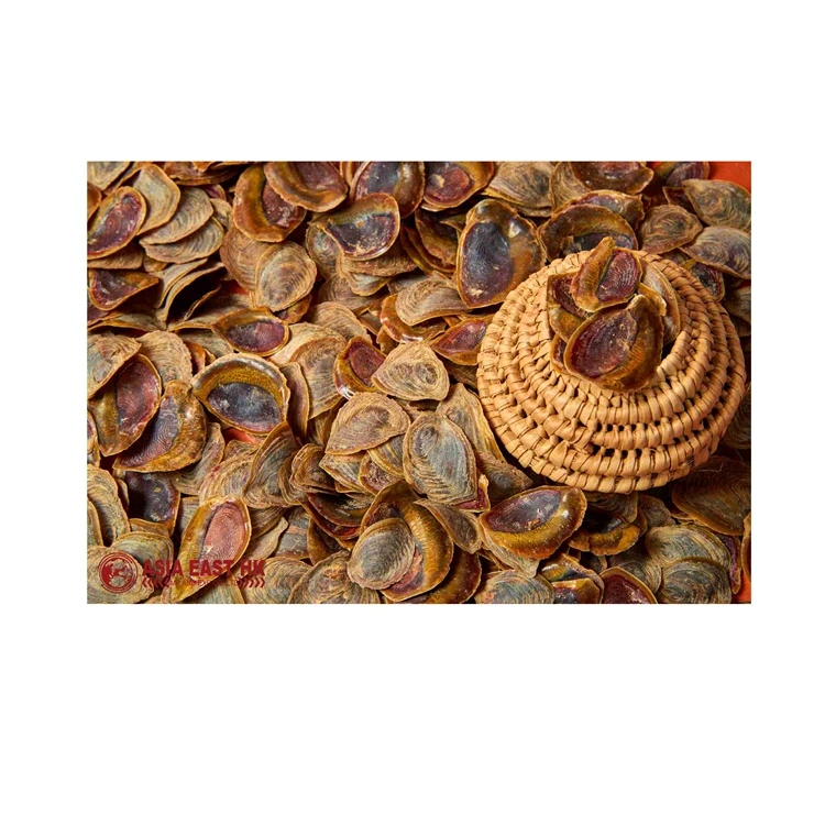 
High-quality seafood products, dried shellfish, no impurities, operculum-murex-seashells 