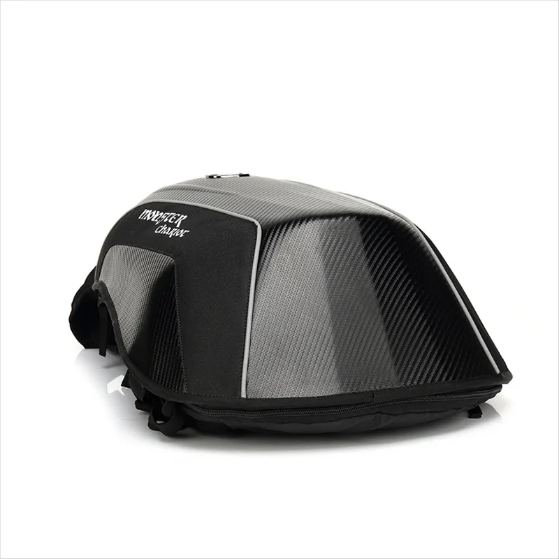 Eva Riding Bag Pack Waterproof Motorcycle Rider Shoulder Travel Bag Large Capacity Full Helmet Waterproof Hard Shell Backpack