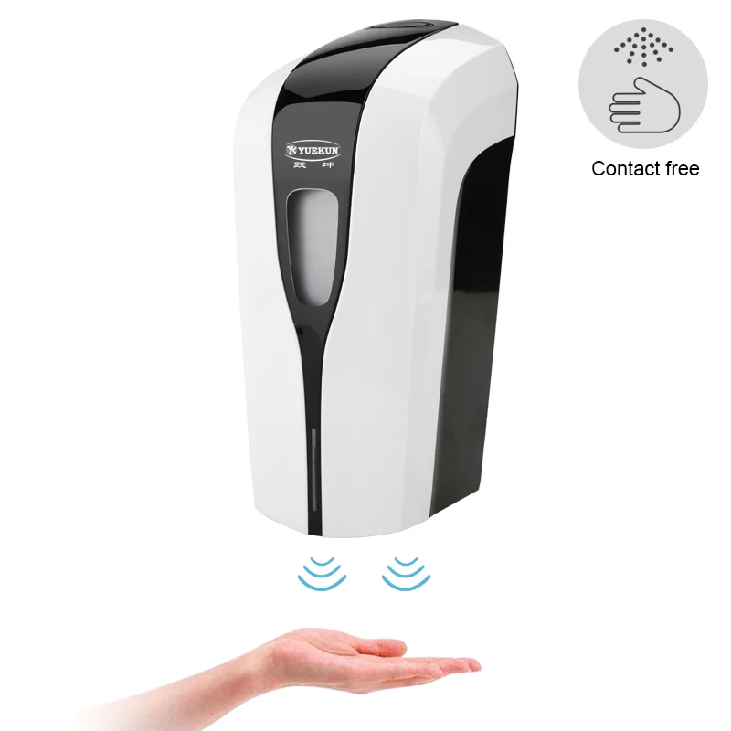 Toilet Type Auto Wall Mounted ABS Plastic Waterless Wash Style Automatic Sensor Hand Sanitizer