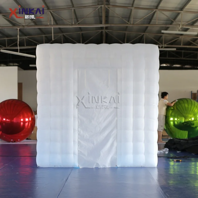 360 photo booth inflatable cube air blow up photo booth enclosure for outdoor party wedding events