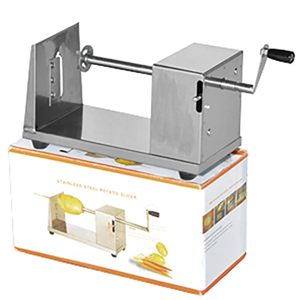 OEM Factory Stainless Steel Commercial Manual Twister Tornado Spiral Potato Cutter