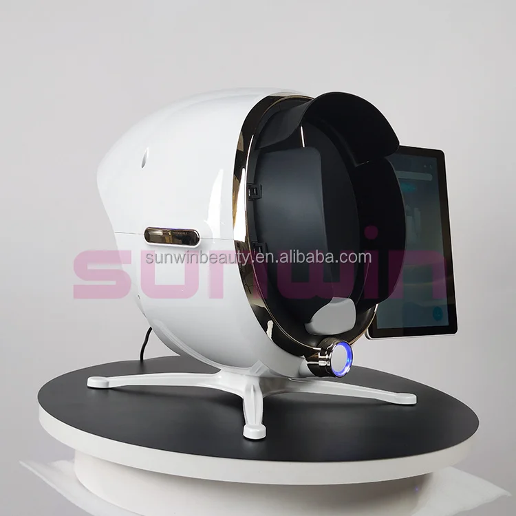 2023 Professional Scan Face Digital 4d 8d Smart Mirror Scanner Facial Skin Analyzer Face Visia 7 Analysis Machine