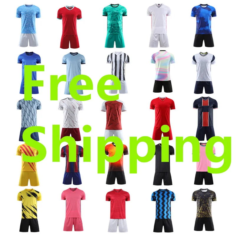 Free Shipping Thailand Football shirt Quick Dry/ Breathable  Messi Soccer Jersey