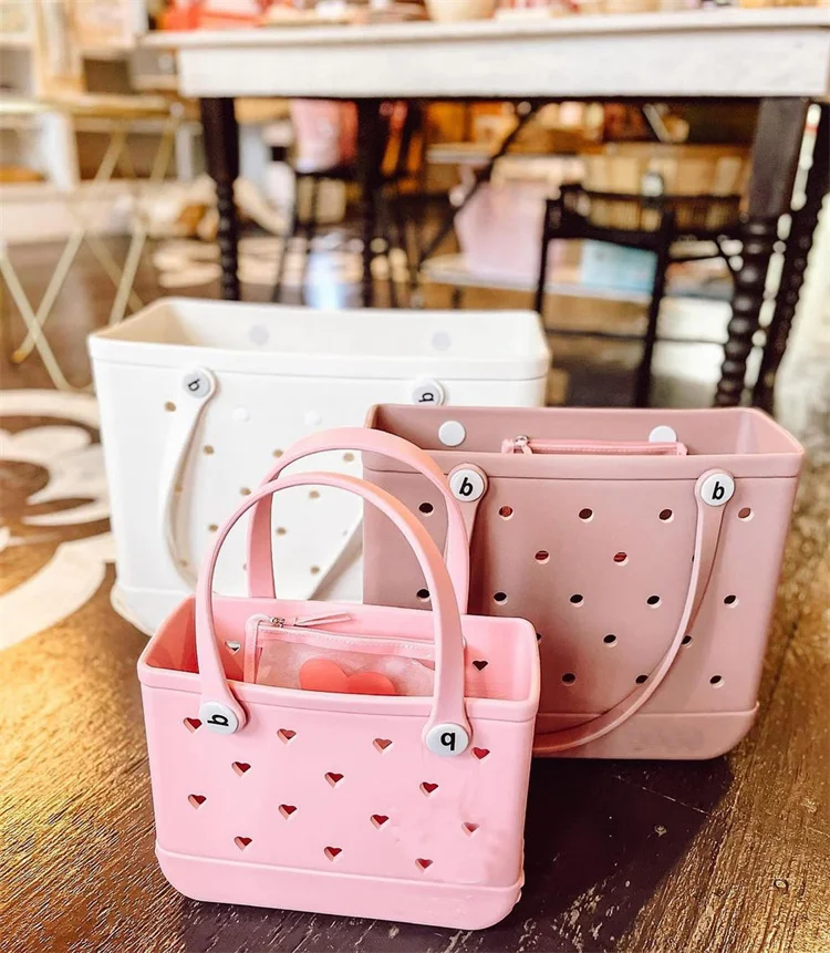 Customized  Personalized Fashion Bikini Beach Bogg Bag For Women