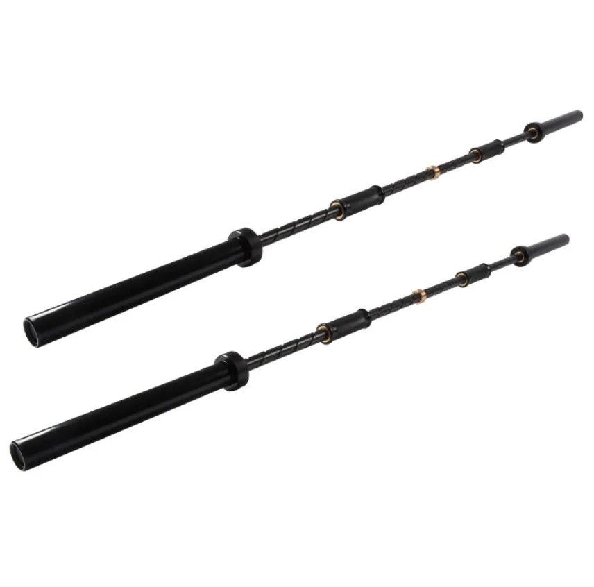 Hot Sale 2.2m Adjustable Barbell Bar Power Lifting Sliding Squeeze Barbell Power Bar 700lb For Gym Fitness