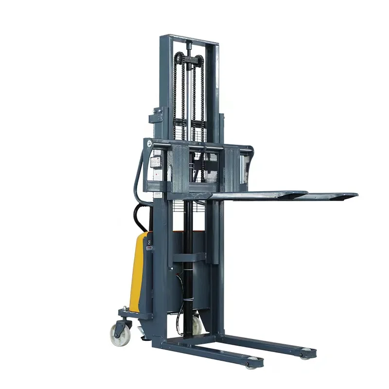 safe and stable lifting equipment 1 ton 2 ton 3 ton hydraulic forklift pallet stacker
