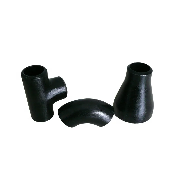 ASME B 16.9 carbon steel schedule 80 y tee fittings