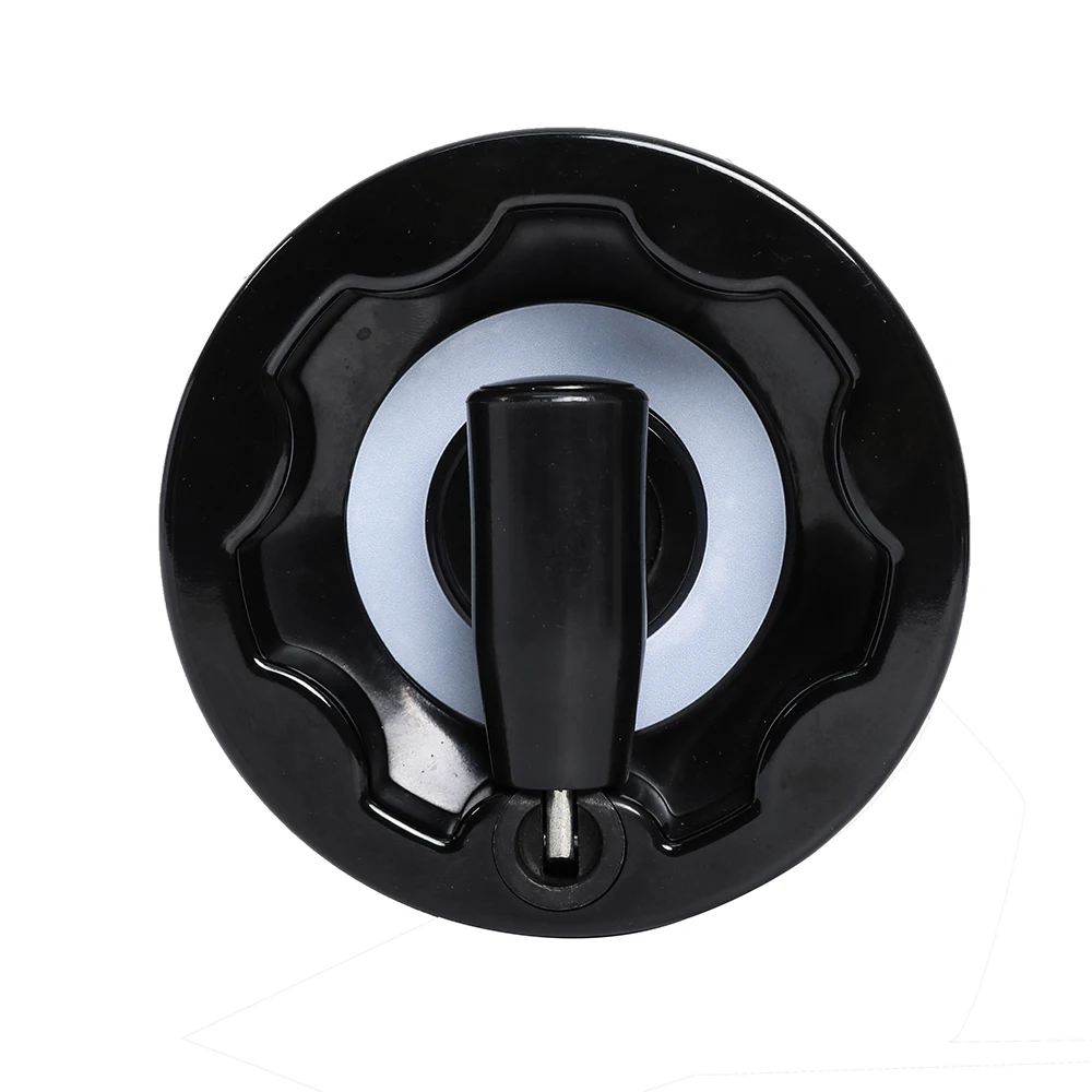 Corrugated Solid Plastic Bakelite Handwheel With Handle