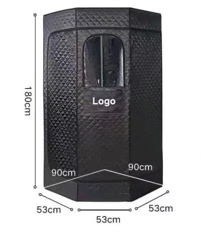Modern Home Spa Steam Sauna Box Portable Wet Steam Heating Tent Suitable for Exercise Rehabilitation Relieves Muscle Fatigue