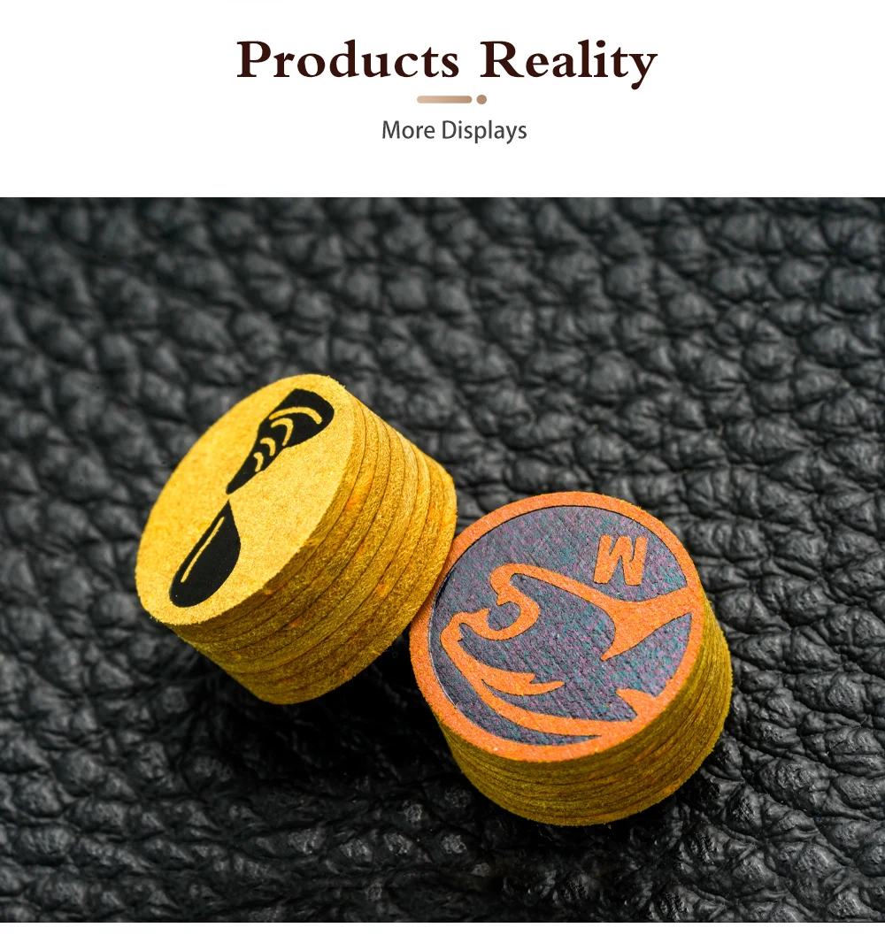 Made in CHINA PREDATOR Victory 3142 Z2 Billiard Tip 14mm H/M/S Pool Cue Stick Tip 8 Layers Cue Tips Professional Billiard Access