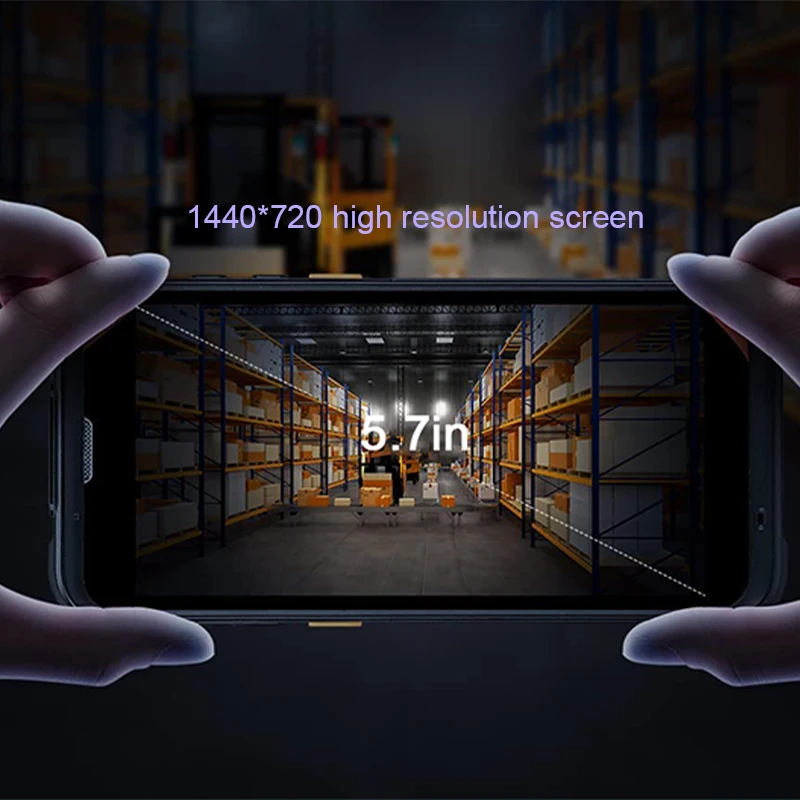 Мобильный портативный компьютер Kingtop 4G 5 7 дюймов Android12 IPS HD емкостный Мультитач + 64G с 2D