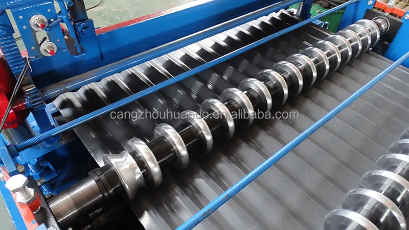 Cost Effective Galvanized Roofing Sheet Machine Double Layer Roll Forming Machinery tile making machinery