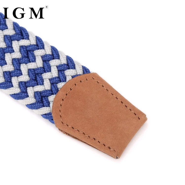 New Unisex Ethnic Stretch Braided Elastic Belt