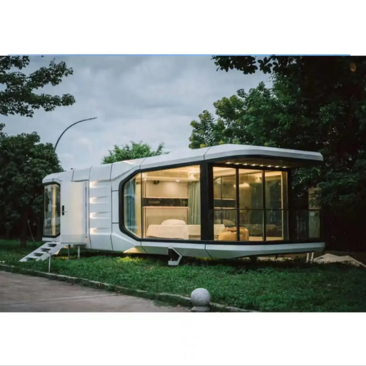Prefab House Space Capsule Bed Hotel Cabin Prefab Cabin Space Capsule Space Cabin