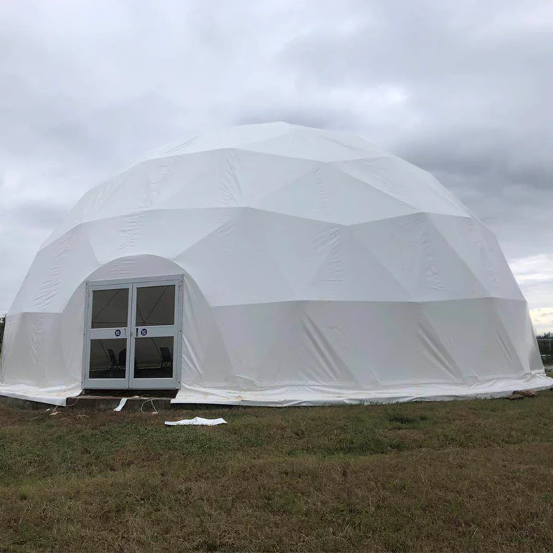 
Hot Sale Winter Outdoor Luxury Trade Show Tent Transparent Tents Igloo Geodesic Dome House Tent 