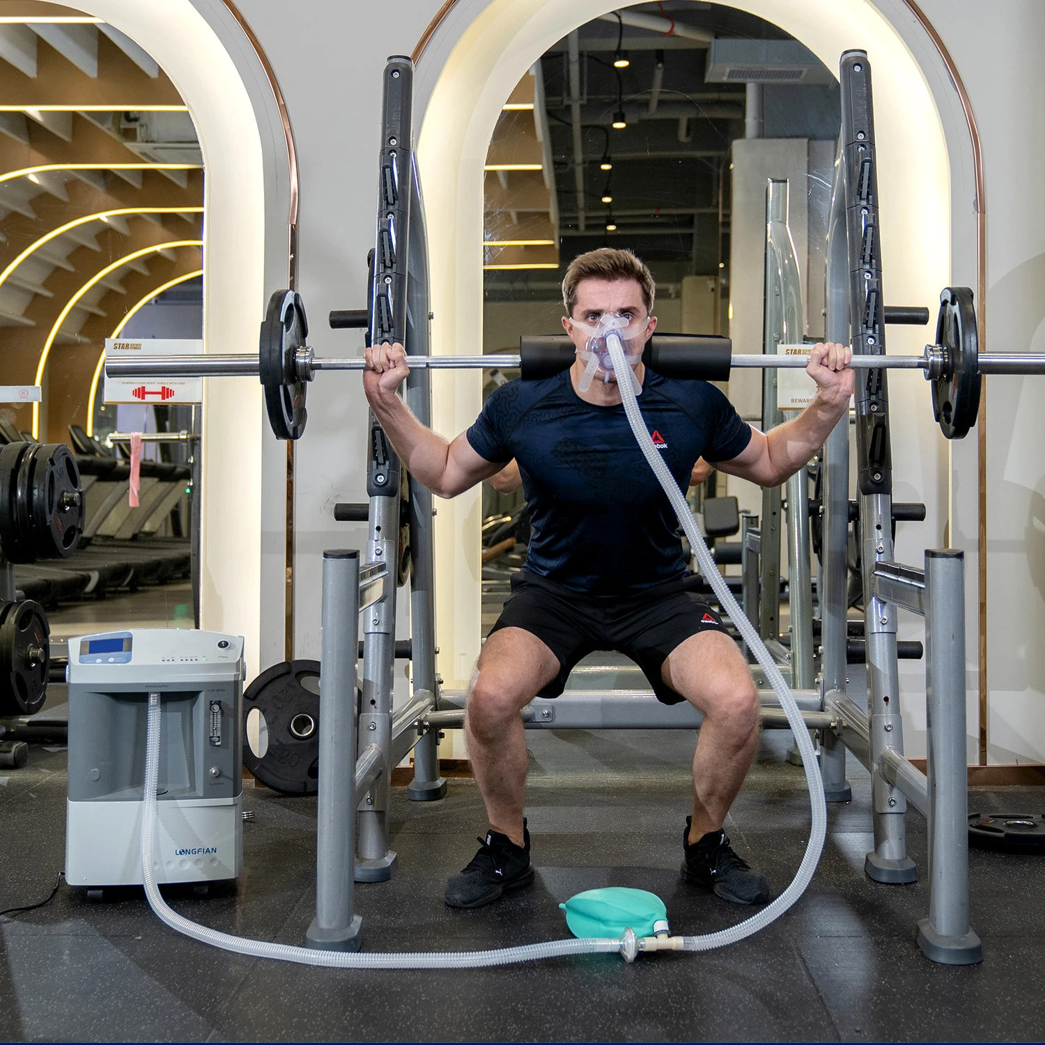 12% low purity athlete use hypoxic generator alto2