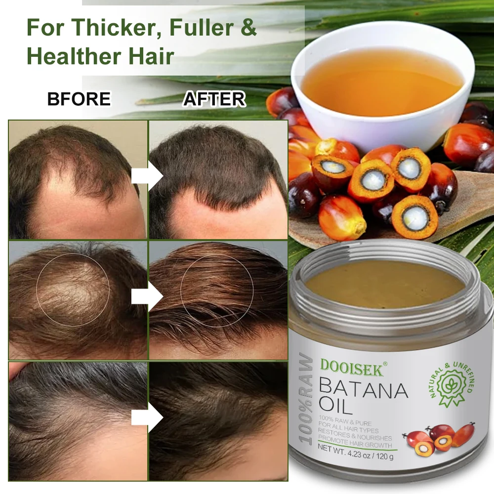 Hot Products 100% Pure Batana Oil Organic jojoba oil Natural Promote Hair Growth Batana Oil Butter For Hair Regrowth