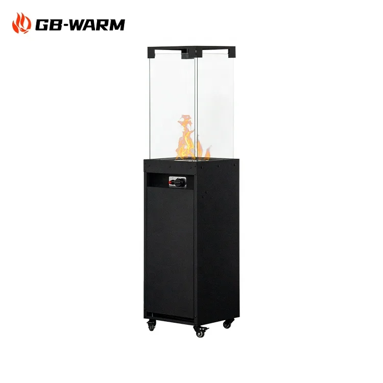 Hot selling outdoor garden lightweight and beautiful easy to disassemble vertical gas fire pit