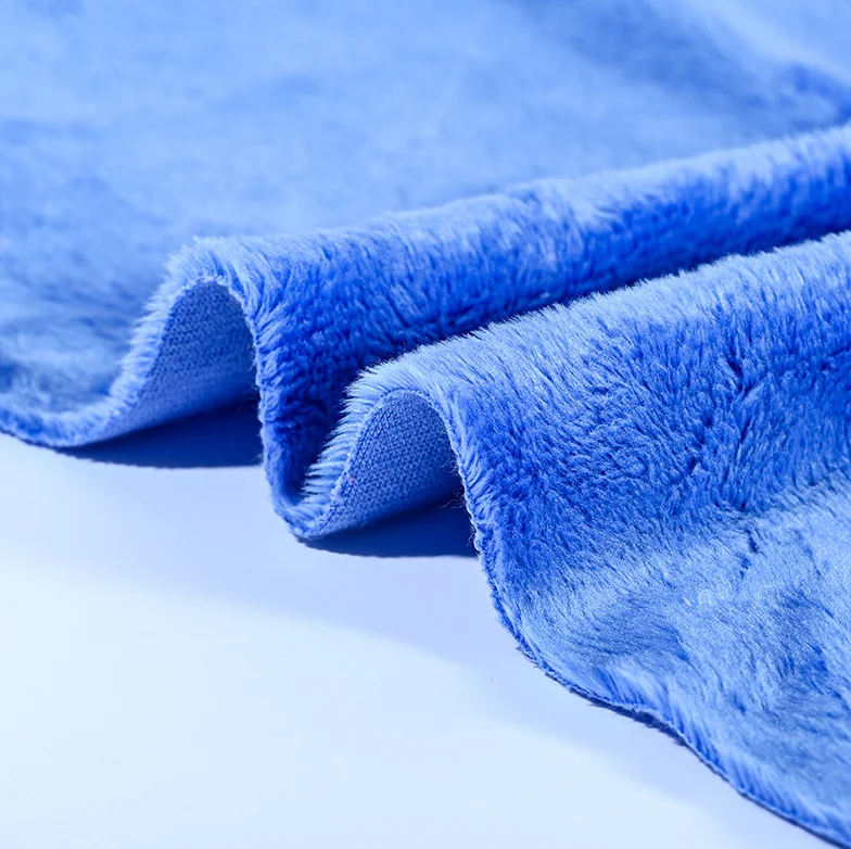 Super Soft Short Plush Fabric Waterproof Laminated Fabric plush toy fabric