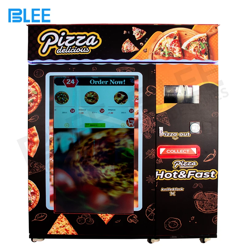 Competitive price self-service hot pizza oven vendo machine automatic heating fast vending machine for pizza