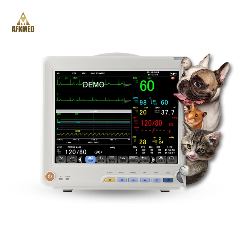  Multi-parameter vital Monitor Vet Veterinary