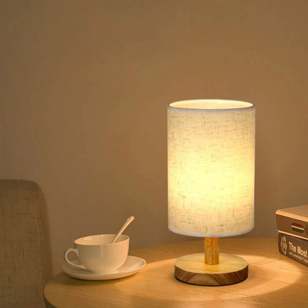 Warm And Simple Antique Decoration Night Light Chinese Retro Bedroom Sleep Bedside Table Lamp