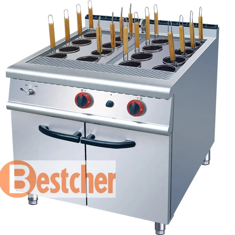 Оборудование для кейтеринга BESTCHER, газовая плита для приготовления макаронных изделий с шкафом, CE ,ROHS,IEC, SAA