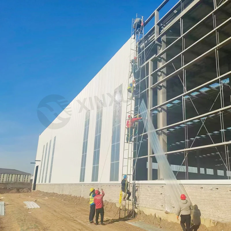 High Quality Steel Structure Prefabricated Industrial Building Multi-storey Buildings