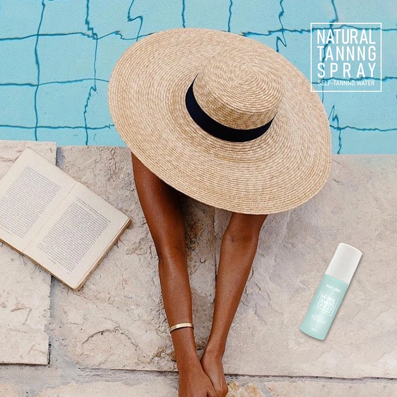 Wholesale Private Label Spray Tan Solution High Quality Tanning Spray Products for Women Sunless Tanning Spray