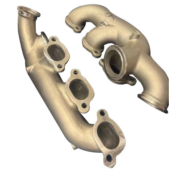 OEM Auto Car Parts China Precision Gravity Sand Casting Services Turbo Exhaust Inlet Manifold