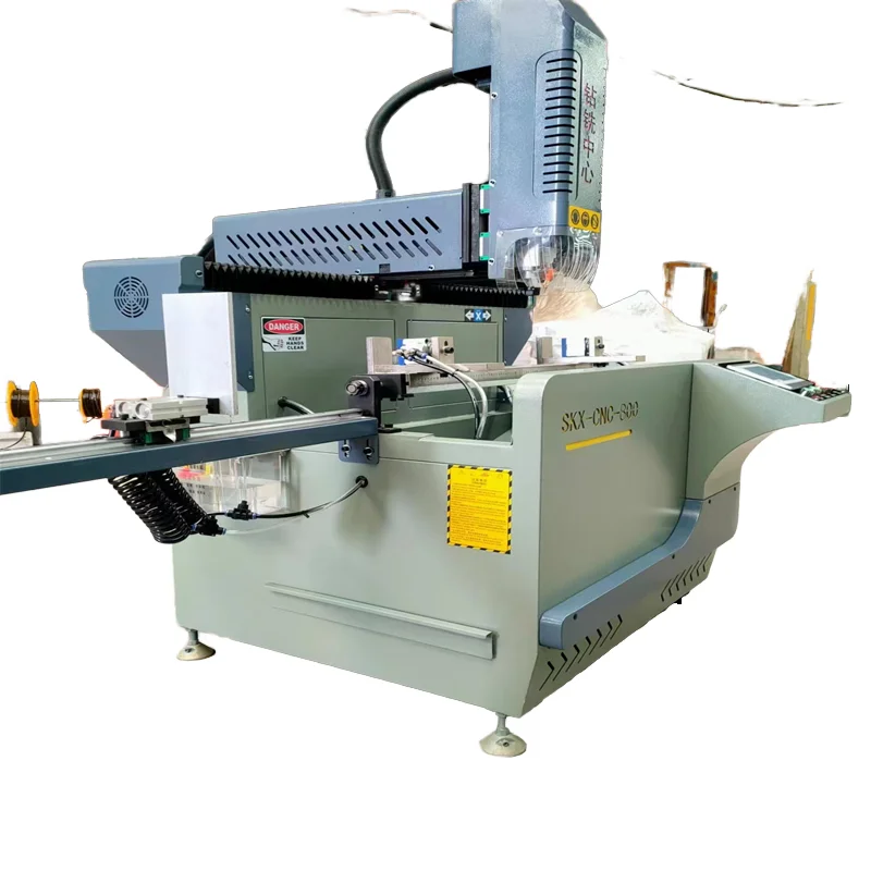 New Promotion Aluminum Alloy Door Window Drilling Milling Machine For hinges drilling hole cutting