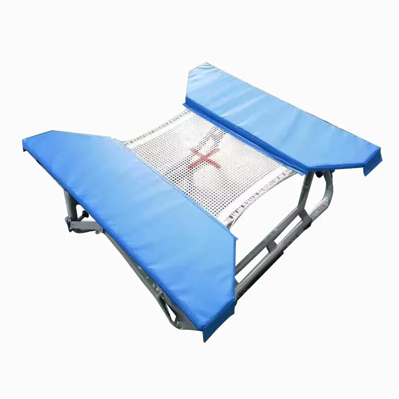 High Quality Fig Approved Double Mini-tramp with roller double track tramp for competition