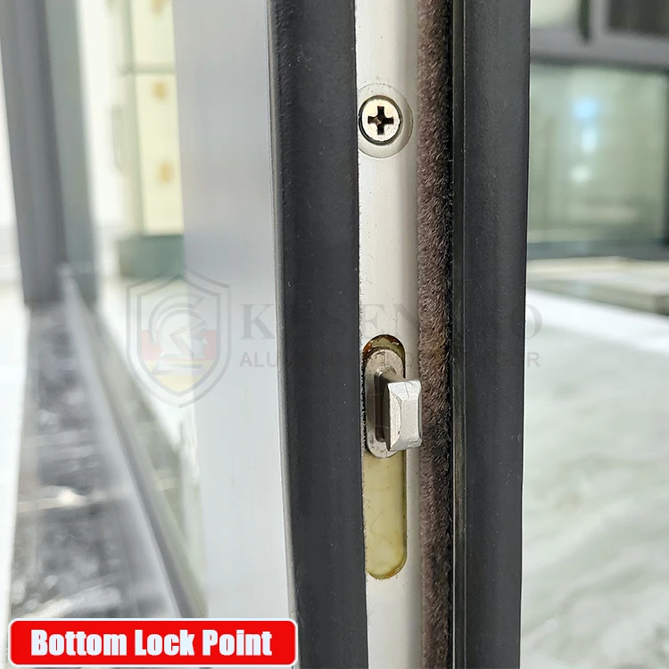 New Design Geze Deper Automatic Interior Aluminum Sliding Door Magnetic Levitation Household Double Glass Sliding Door