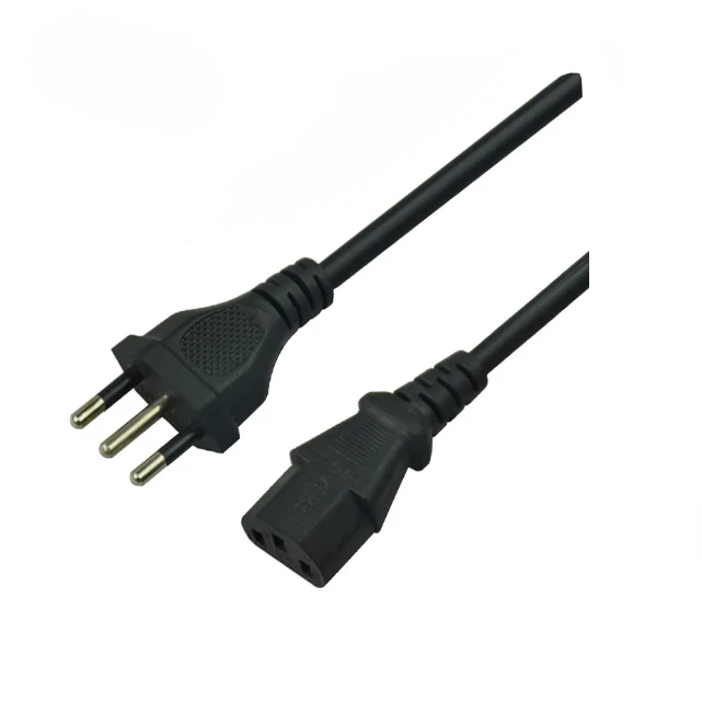 110 ~ 250VAC 10 ~ 15A Италия силовой кабель в итальянском стиле 3Pin разъем IEC 320 C13 AC силовой удлинитель 1,5 м 1,8 м 3 м кабель переменного тока