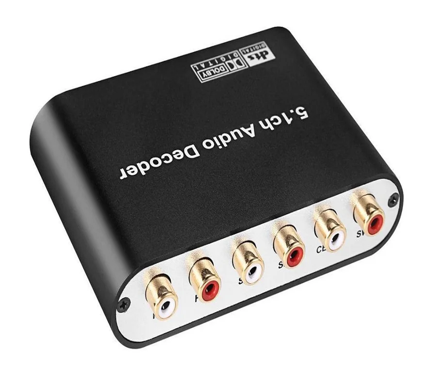 Dac Audio Decoder 51 Board Dolb Toslink digital to analog converter 5.1 home theater system dts AC3