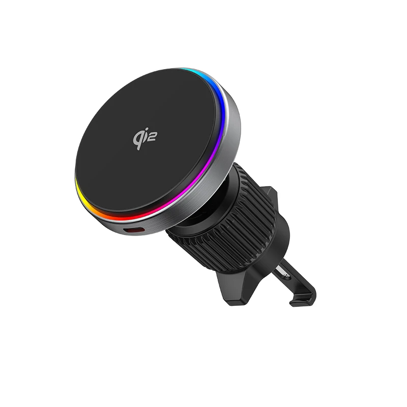 Newest Products 2024 Qi2 Wireless Car Charger 15w Magnetic Car Mount for iPhone 12 13 14 15 16