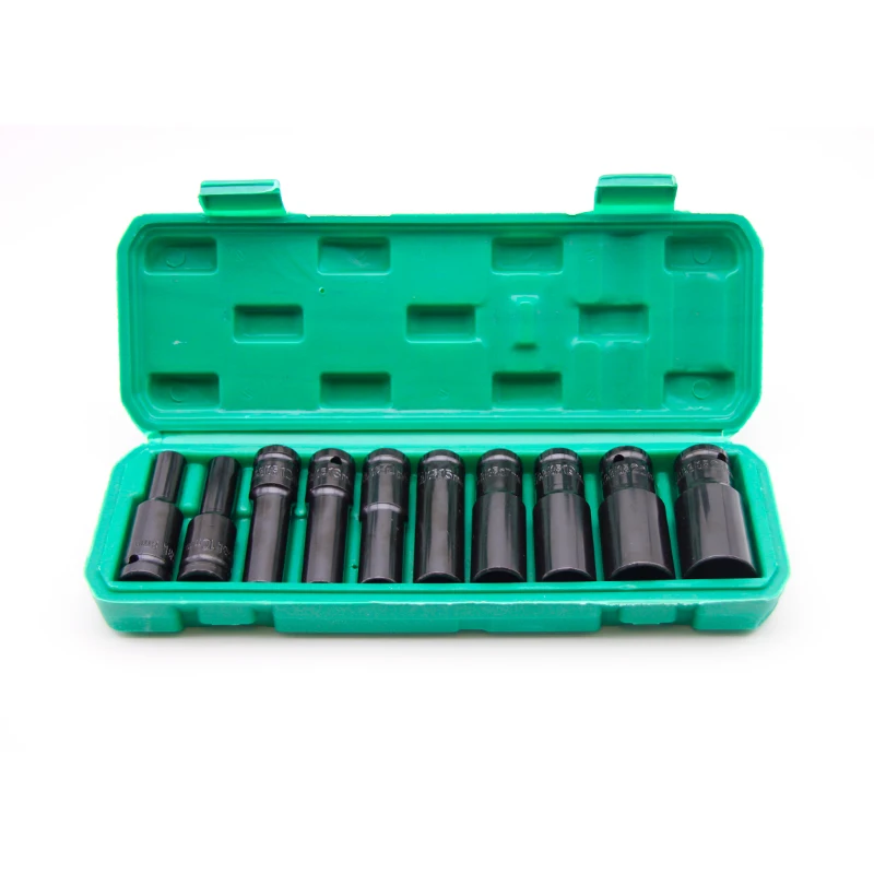 10PCS socket wrench set impact socket set industrial-grade pneumatic sleeves air sleeves sets