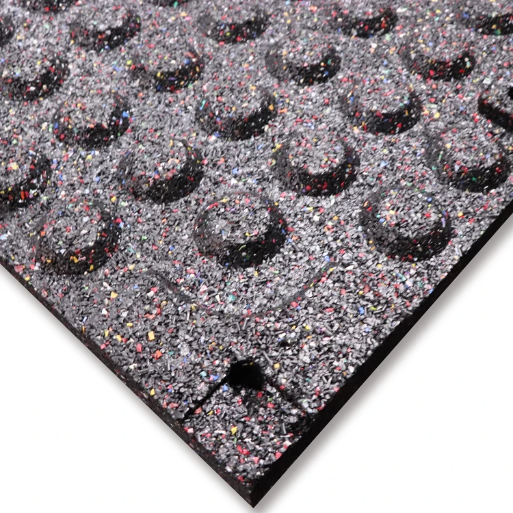 China Manufacture impact resistance tile High Density EPDM Fitness Sport Exercise Gym Mats Rubber Flooring For sale