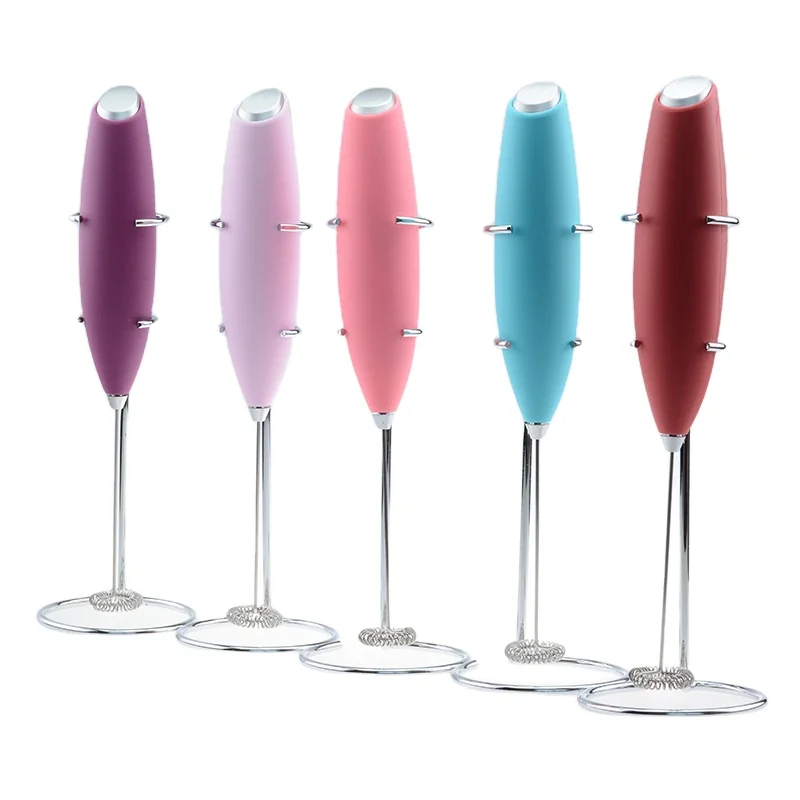 Handheld milk foamer electric Original Handheld Milk mixer mini coffee whisk Battery Milk Frother