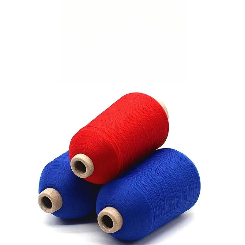 High order quantity big 40/2 high strength polyester sewing threads hanks 500yard cone for weaving in daily basis
