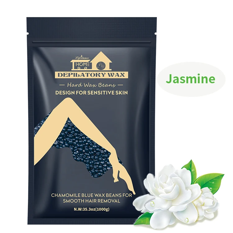 Lifestance painless wax beans hard wax depilatory free sample wholesale OEM wax for woman and man