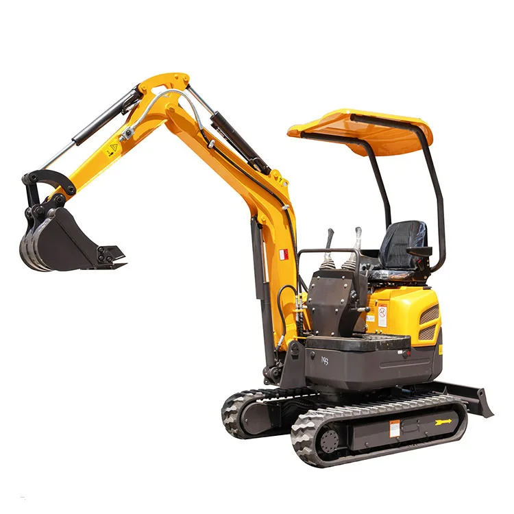 chinese cheap small high quality  excavator 1 ton  2 ton 3 ton mini digger backhoe excavator loader for sale