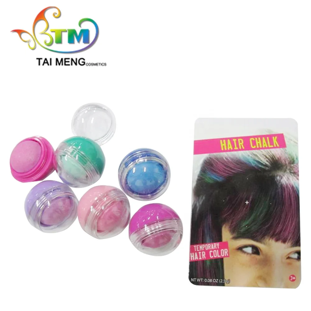 
Fancy hair Color chalk ball private label 