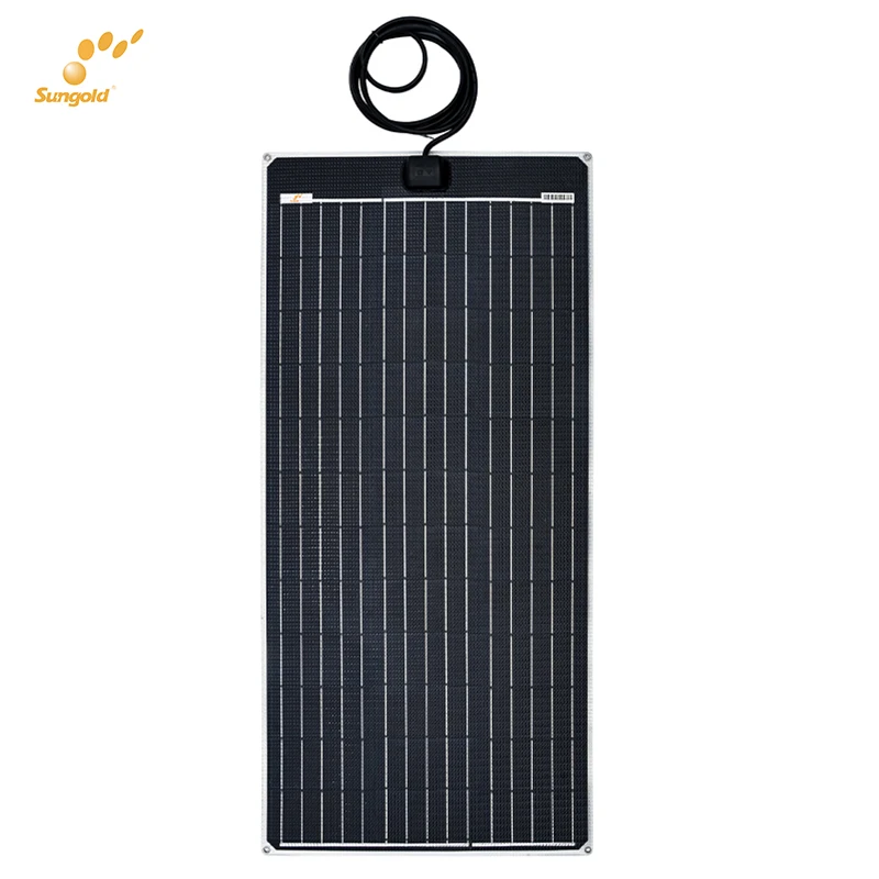 Semi- Flexible Solar Panels 50w 80w etfe series 100w 160w for solar system